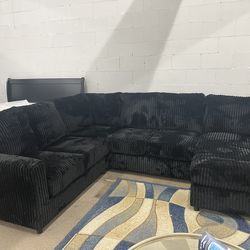 Corduroy sectional