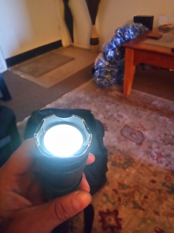 Blue Fuel Rechargeable Flashlight