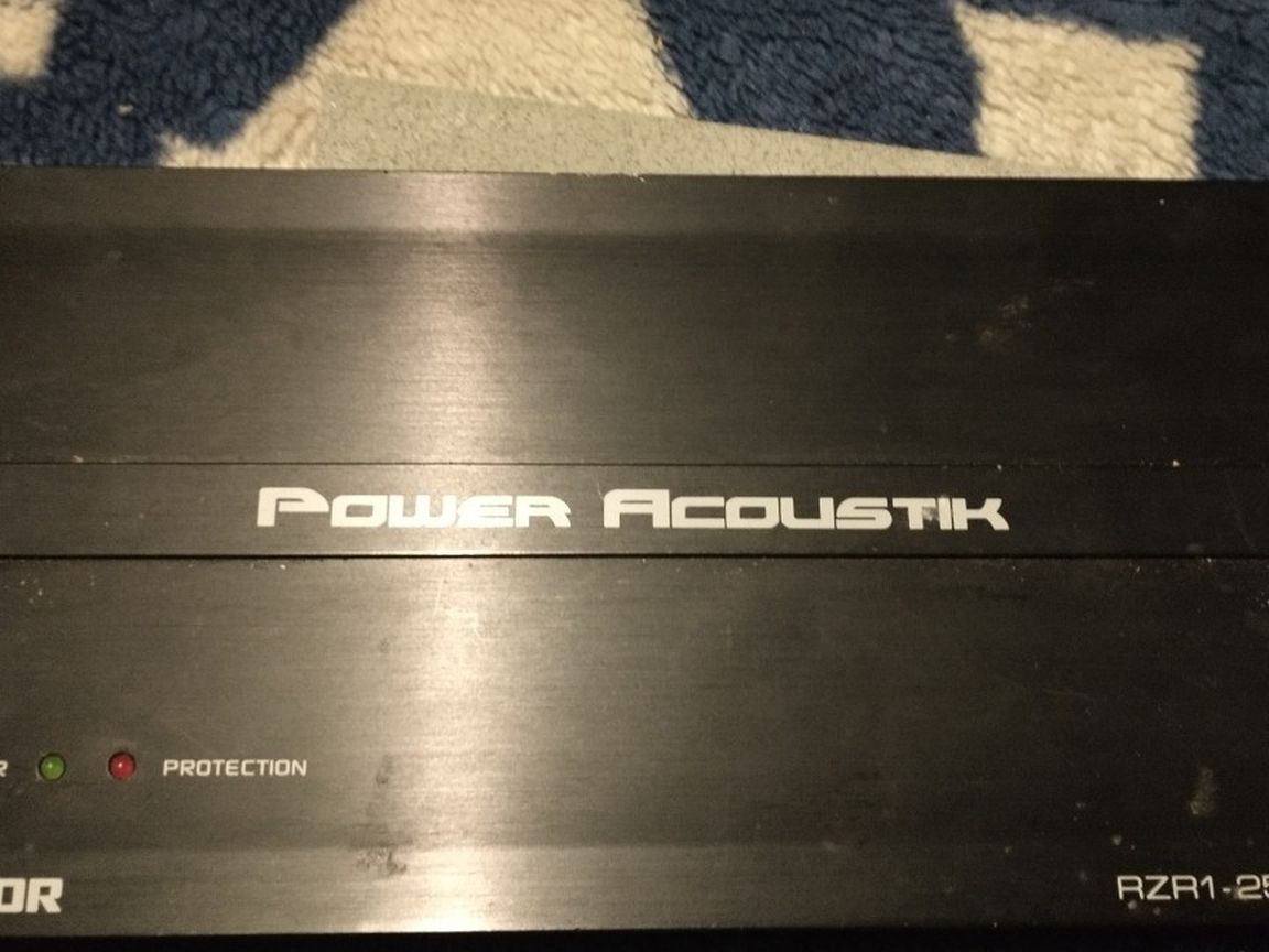 Power Acoustik Sound Amplifier