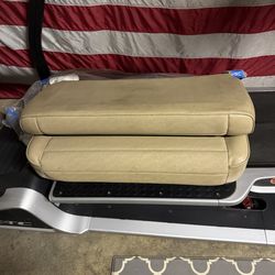 Yj  back seat  tan color