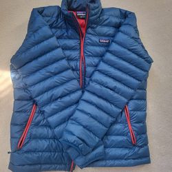 Patagonia Men's Down Jacket Coat Large