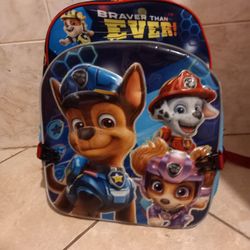 USED Paw Patrol 
Kid's BackPack $10