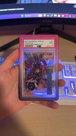 2021 UD Marvel Annual Galactus PSA 9 Mint 20/99