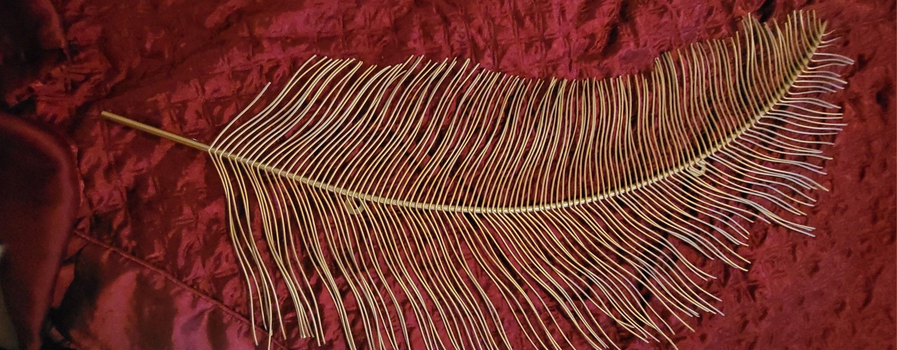 Gold Palm Leaf Wall Decor