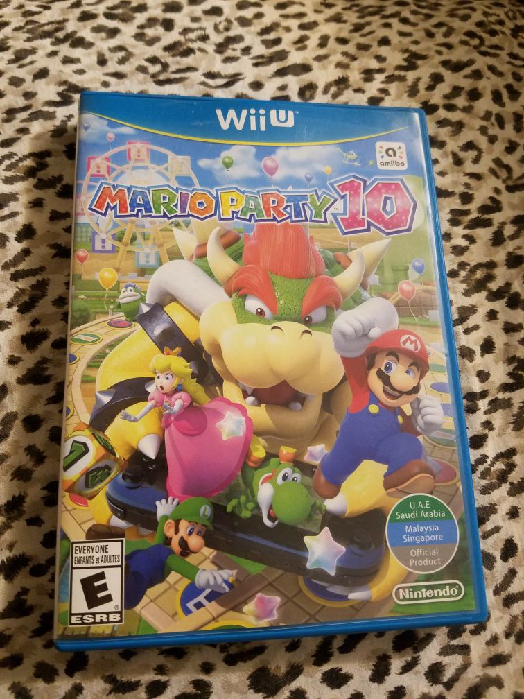 Mario Party 10 - Nintendo Wii U.. $25