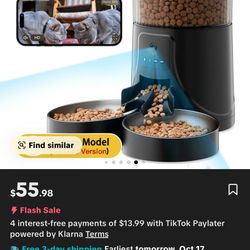 brand new automatic cat/dog feeder with camera