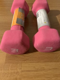 3lbs new dumbbells pair