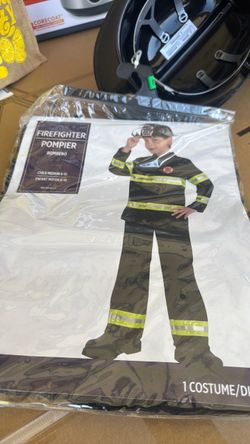 Halloween firefighter costume