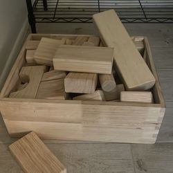 Wooden blocks