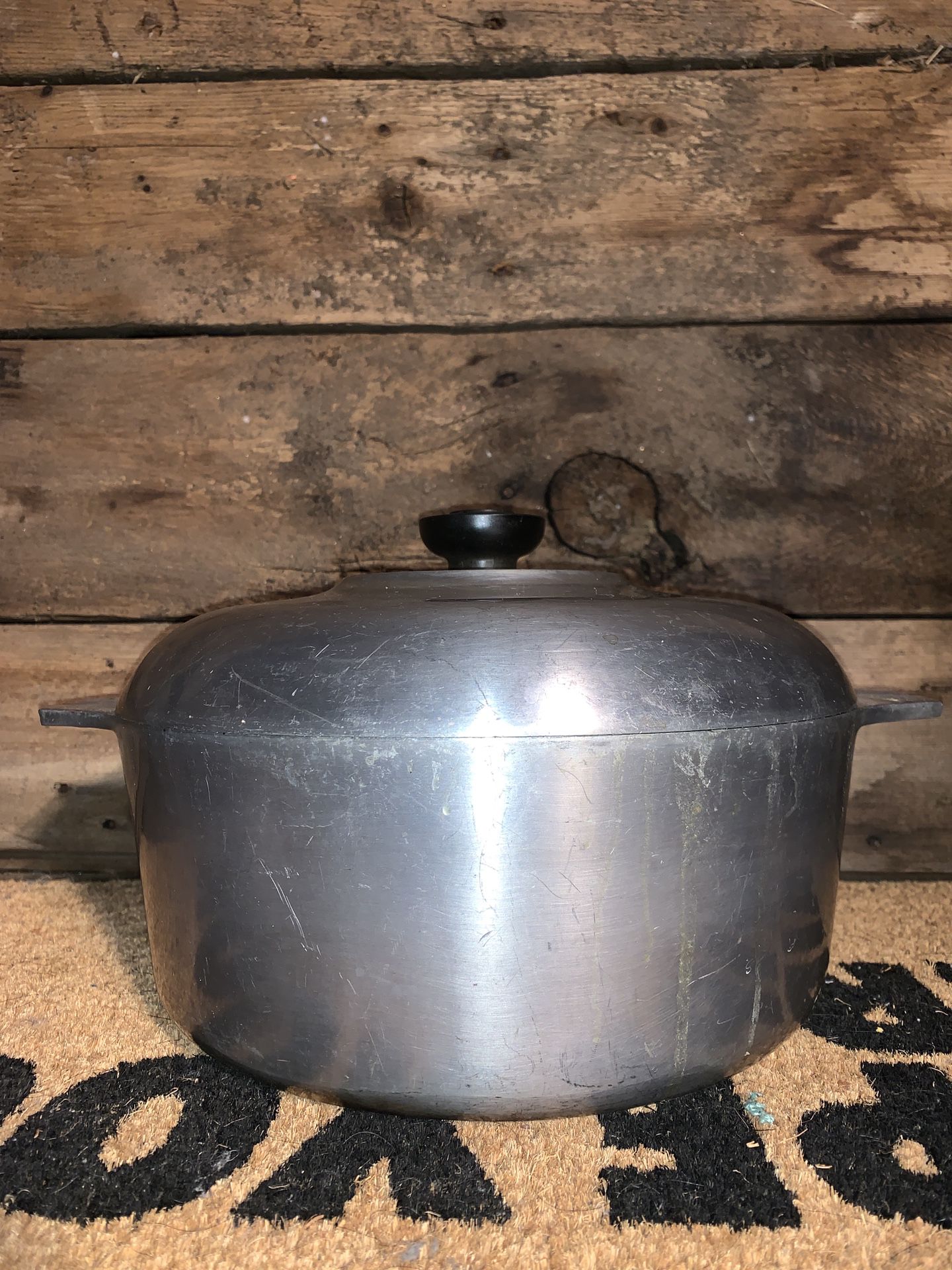 Vintage Magnalite Professional GHC 5 Qt./4.5 Liter Anodized Aluminum Stock  Pot 