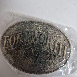 Vintage Fort Worth Belt Buckle