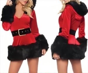 New Womens Santa Outfit 