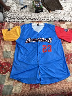 San Antonio missions adult 2XL fiesta jersey $15