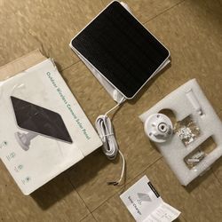 Solar Camera Charger 