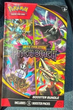 Pokémon TCG Mega Evolution Pitch Black Booster Bundle