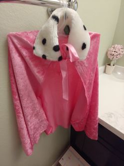 Pink Polka Dot Cloak
