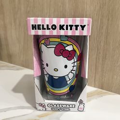 Hello Kitty Glass Cup