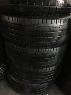 17” 4 used tires 265/65R17