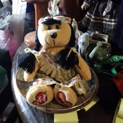 I Love Lucy Bear With Papoose