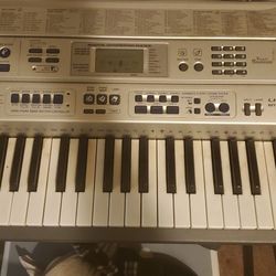 Casio Keyboard Lk-92TV– Full Size Keys, Works Great – $50