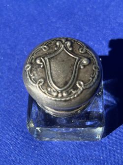 Antique Inkwell 9.25 Sterling