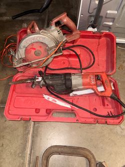 Milwaukee Sawzaw& skil saw