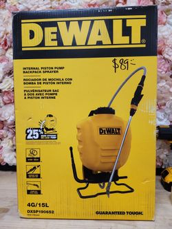 DEWALT
4 Gal. Backpack Sprayer