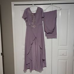 Mother of Bride/Groom Pantsuit Size 16 Color Wisteria