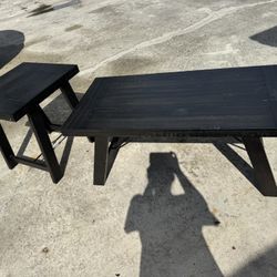 Coffee And End Table 