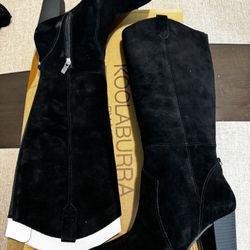 Koolaburra Black Suede Boots