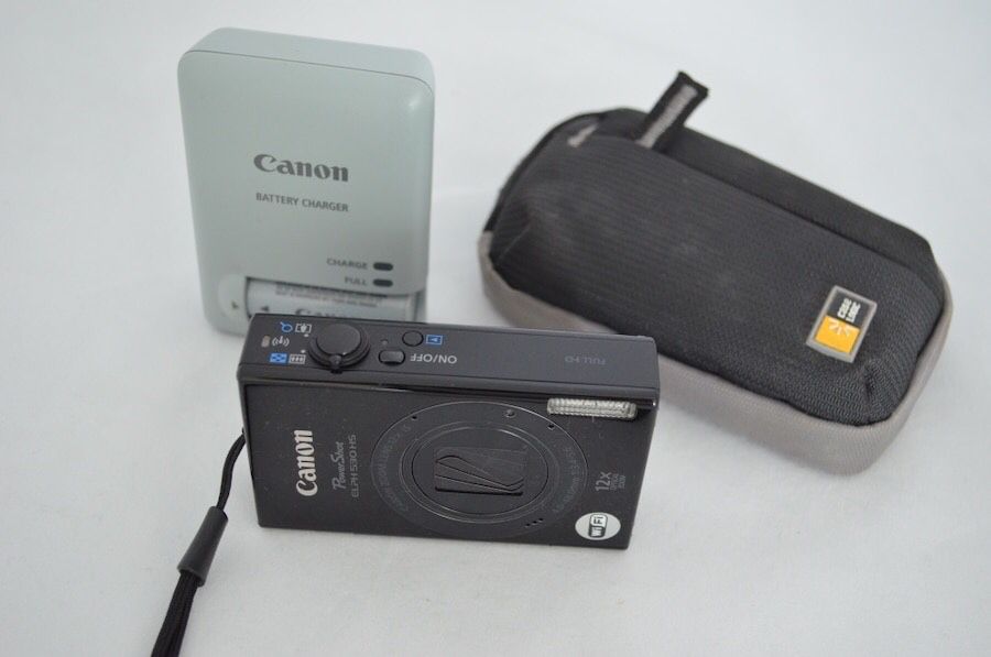 Canon PowerShot ELPH 530 HS / IXUS 510 HS 10.1MP Digital Camera - Black