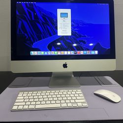 APPLE IMAC 21.5 2015  With 8 GB MEMORY AND 480 SSD 