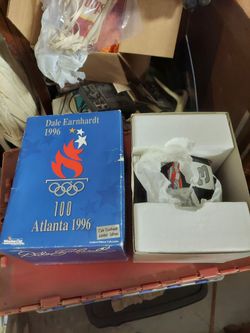 1996 dale earnhardt Atlanta Olympics diecast coin bank