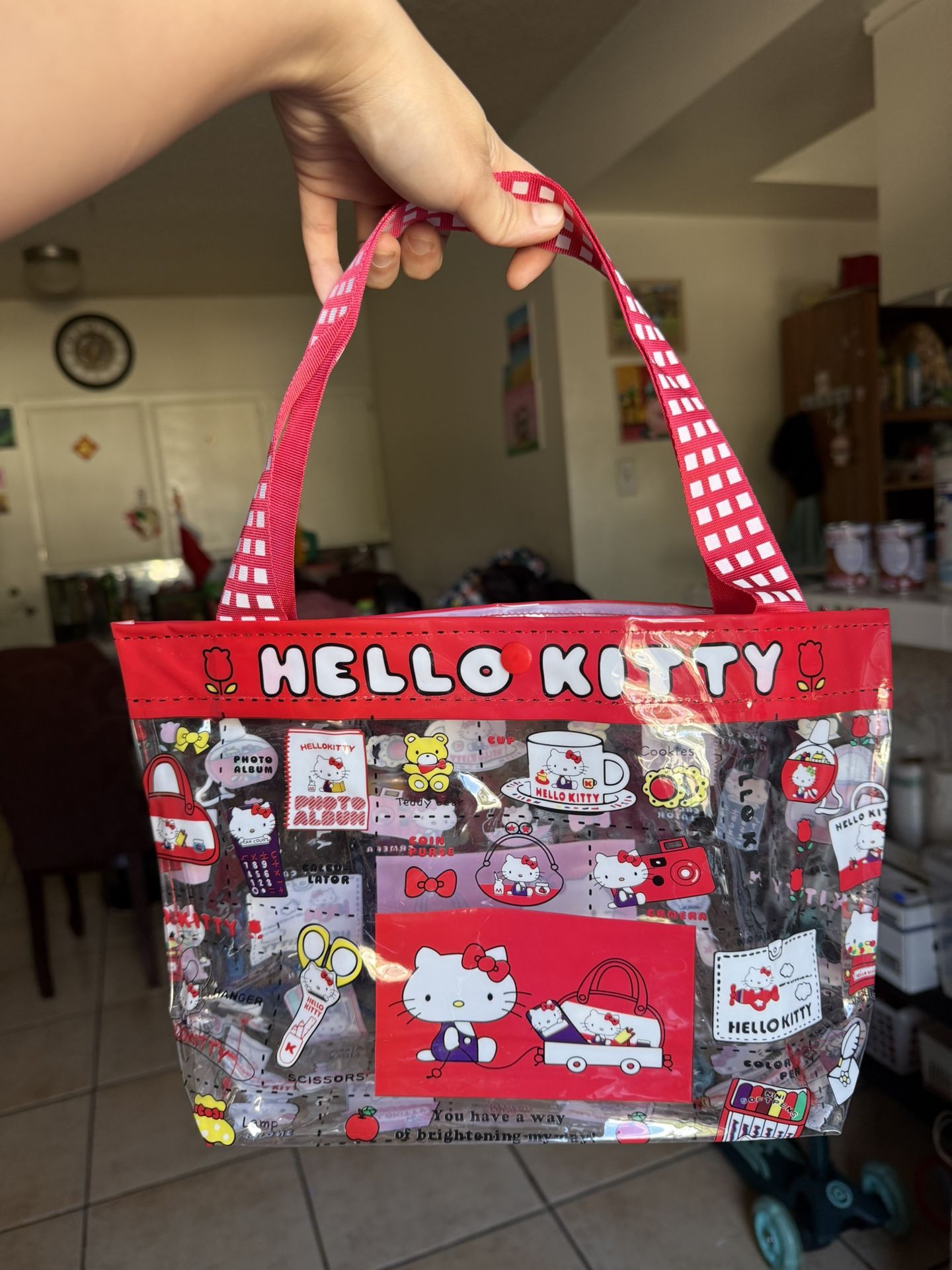 Hello Kitty Mini Clear Bag