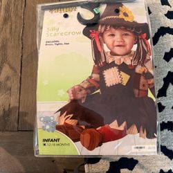 Infant Silly Scarecrow Halloween Costume 12-18 Months