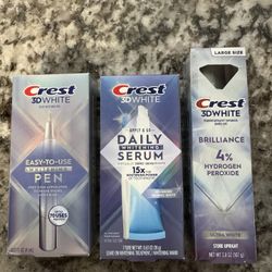 Crest Whitening Pen And Serum Bundle 