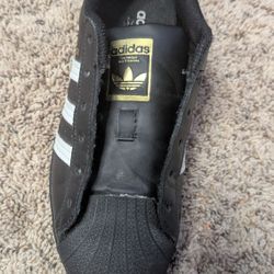 Black Shell Toe Adidas