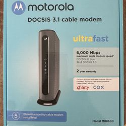 Motorola MB8600 Cable Modem (Xfinity)