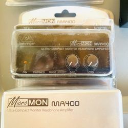 Ultra-compact Monitor Headphone Amplifier Behringer