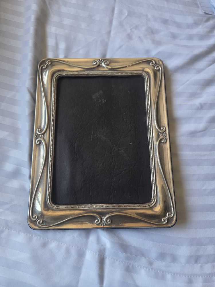 Silver 925 Stamp Picture Frame 9inch Long By 7inch Wide