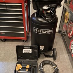 Air Compressor Craftsman 5 HP, 30 Gallon Plus Extras