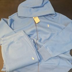 New men's Polo XL/TG Sweatsuit