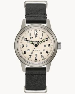 Bulova Hack Automatic 96A246 Wristwatch for Men - Multicolor