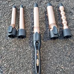 5-in-1 Curling Iron Set Model LS-D002P