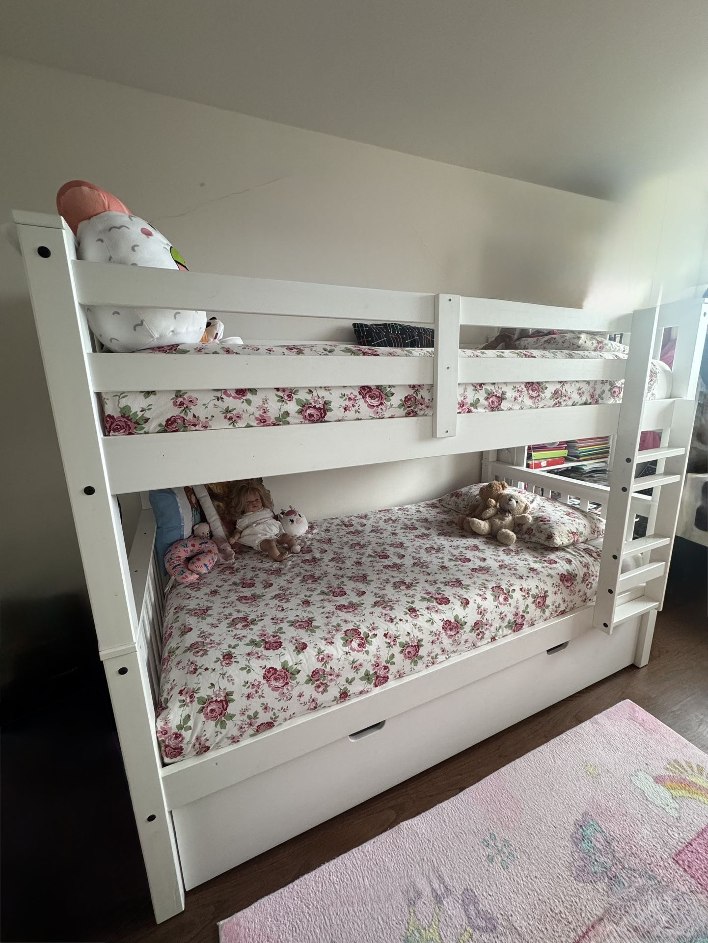 Bunk Bed With Trundle Bed