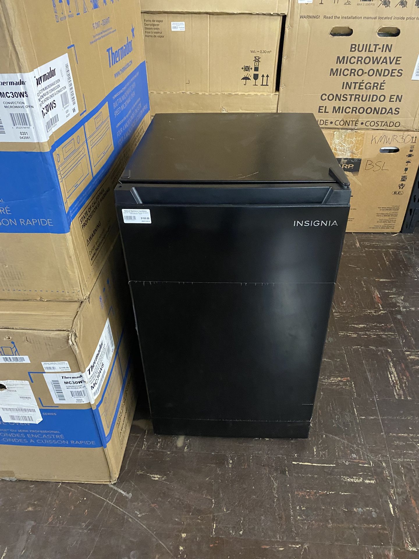 Insignia™ - 4.4 Cu. Ft. Mini Fridge with ENERGY STAR Certification - Black National Appliance Liquidators Everett