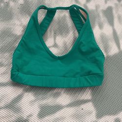 Jo&Jax Green Child Dance Top/ Sports Bra In Size 12-14 ( Large Child)