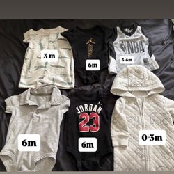 15 for all baby clothes