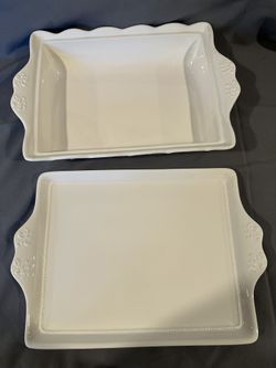 Princess House Marbella™ Bake & Serve Set (2-Piece) – Brand New Price: $90