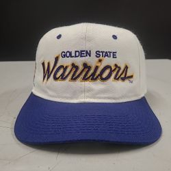 VINTAGE 90S GOLDEN STATE WARRIORS  SPORTS SPECIALTIES SNAPBACK 